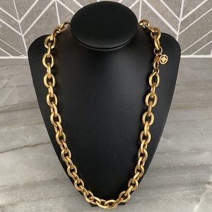 Givenchy Vintage Gold Chain Link Necklace